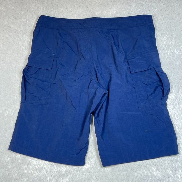Ralph Lauren Polo Shorts Swimwear Size Medium Blue Board Swim Trunks Pony - Picture 10 of 12